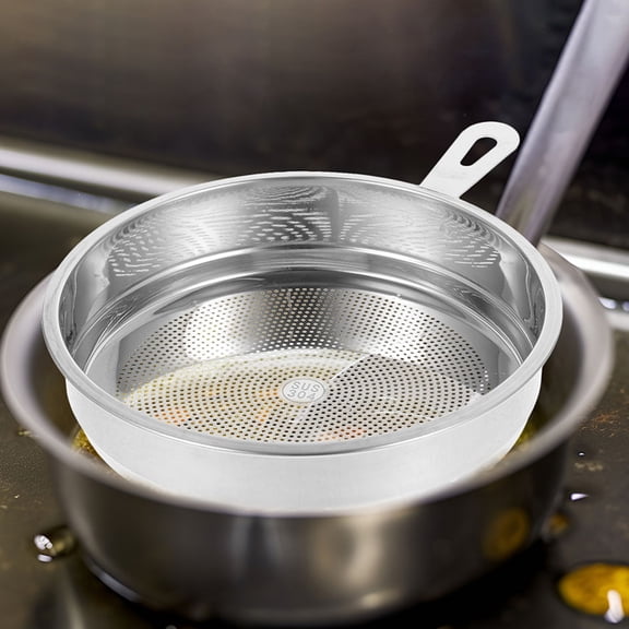 MOKKHNB Stainless Steel Kitchen Oil Holder with Grease Container for Households 1Pcs