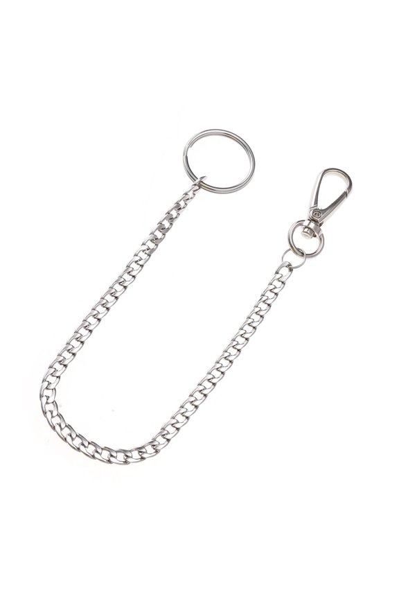 Stainless Steel Long Key Chain with Durable Safety Design for Secure Key Use and Everyday Carry