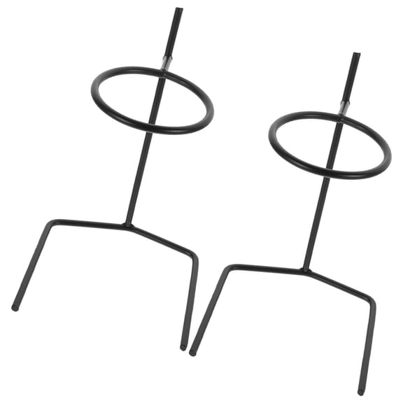 MOKKHNB Stand 2 Pcs Coffee Hand Brewing Stand Stainless Dripper Holder Metal American Style