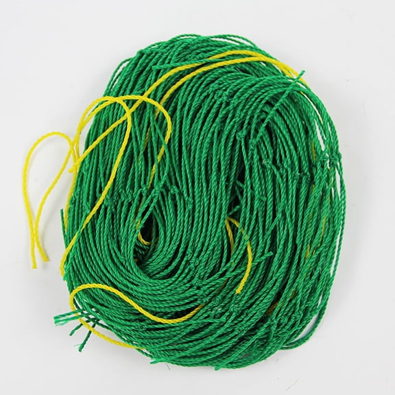 MOKKHNB Green Nylon Garden Support Net for Climbing Vegetable and Fruit Vines, Trellis Mesh for Plant Growth