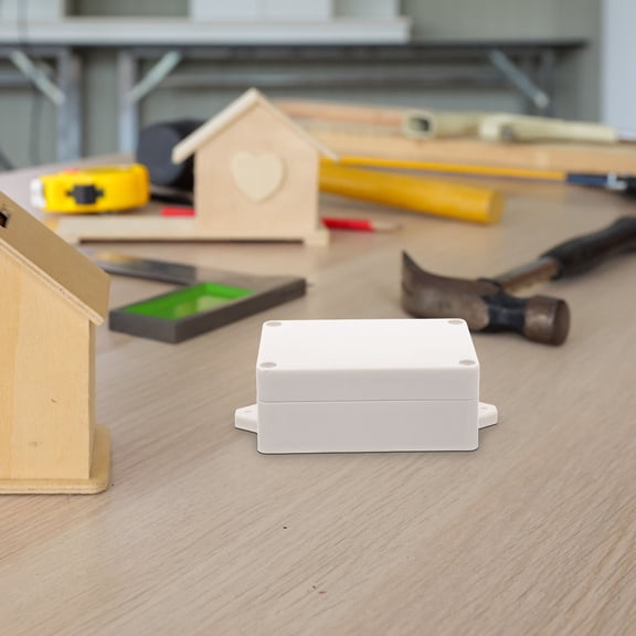 MOKKHNB Sturdy White Plastic Junction Box Outdoor Electrical Box for LED and Road Lighting