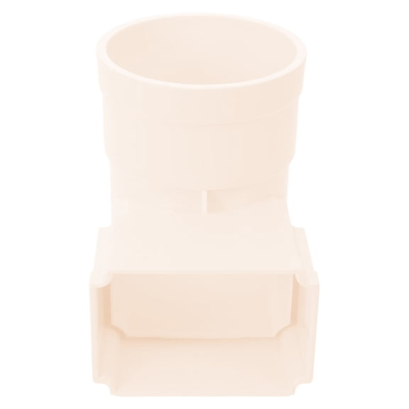MOKKHNB Gutter Downspout Drop Outlet Plastic Rain Gutter 1Set