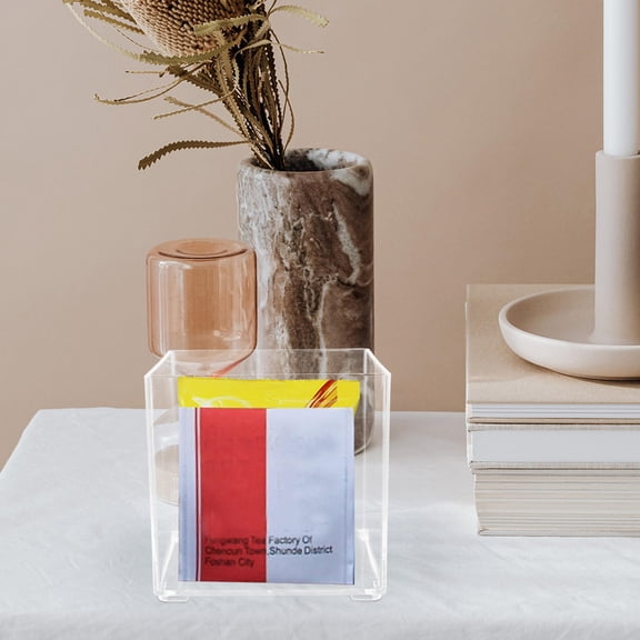 MOKKHNB Tea Box Plastic Modern Organizer for Dessert Shop 1Pack