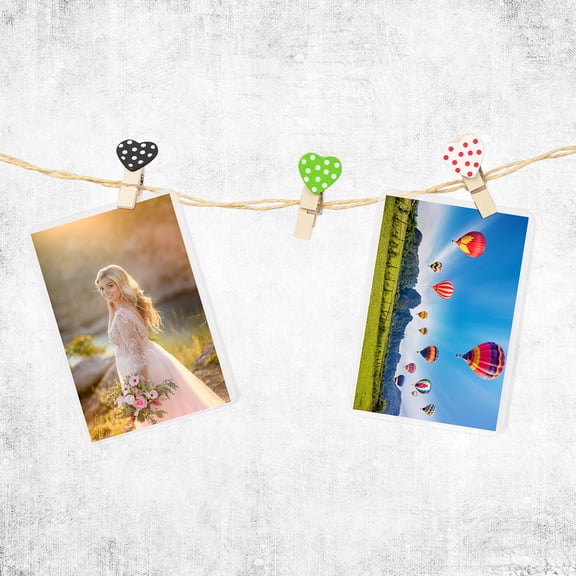MOKKHNB Thermal Laminating Pouches White PVC Material Clear Protective Film for Photos and Files