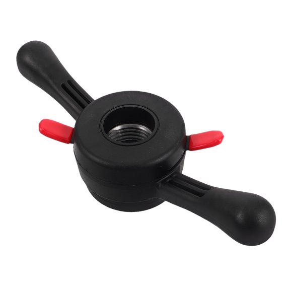 MOKKHNB Tire Balancer Tool with Quick Lock Nut Black for Precise Car Motorcycle Wheel Alignment