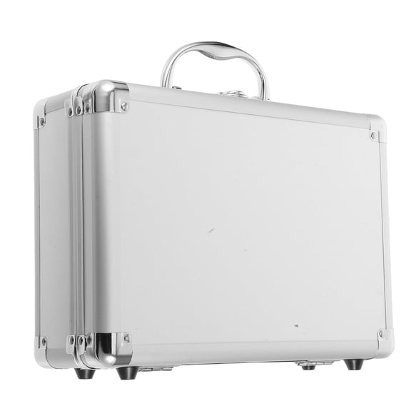 MOKKHNB Tool Briefcase Aluminum Carry Case Briefcase Protection For Daily Use 1Pcs