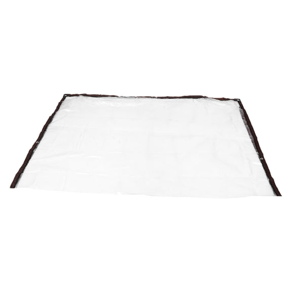 MOKKHNB Transparent Outdoor Tarpaulin Cover Pe Material Waterproof Thermal Insulation for Patio Balcony Garden