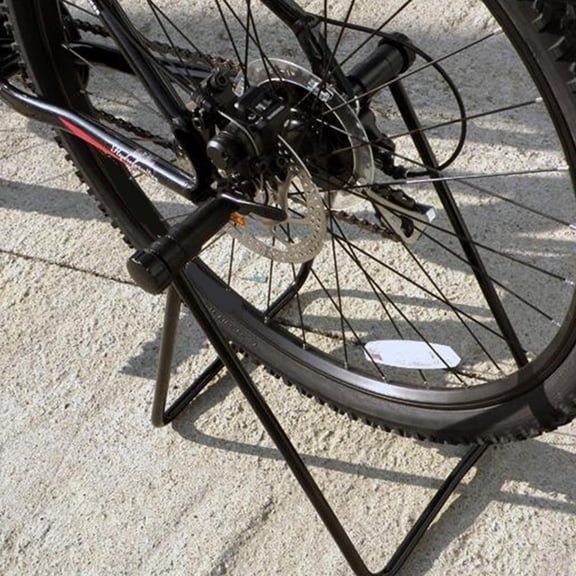 MOKKHNB Triangle Mountain Bike Stand Black 1Pcs Foldable For Retailers And Exhibition
