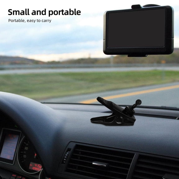 MOKKHNB Durable Black Plastic Auto Fan Clamp Car Holder Clip for Vent Use