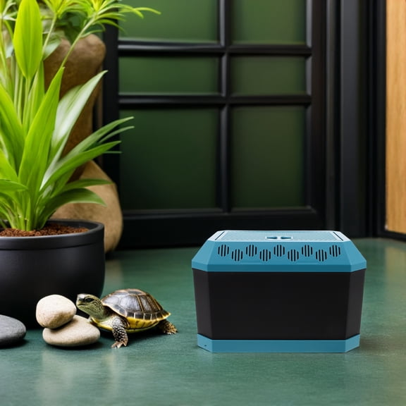 MOKKHNB Versatile Plastic Reptile Habitat Box with Ventilation for Small Lizards Frogs and Spiders