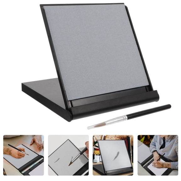 MOKKHNB Water Drawing Set for Children Black Plastic 1 Set Practice Painting
