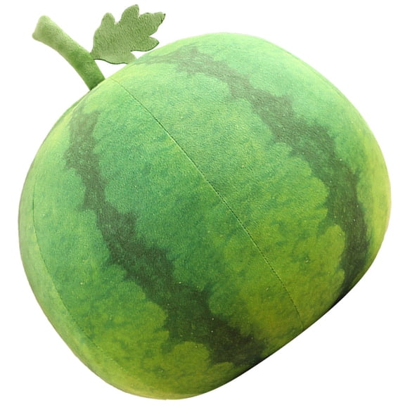 MOKKHNB Watermelon Plush Pillow with Soft Cotton Filling for Kitchen, Sofa, Office, and Home Comfort and Relaxation