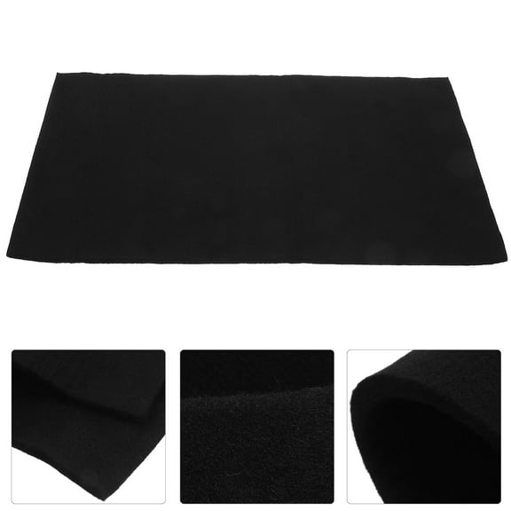 MOKKHNB Lightweight Polyester Fire Retardant Blanket Black for Welding and Picnic Use
