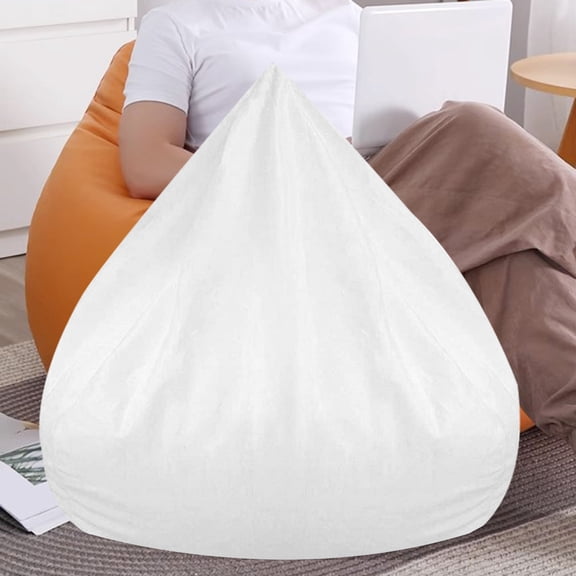 MOKKHNB White Lazy Sofa Inner Replacement with Stylish Minimalist Design for Home