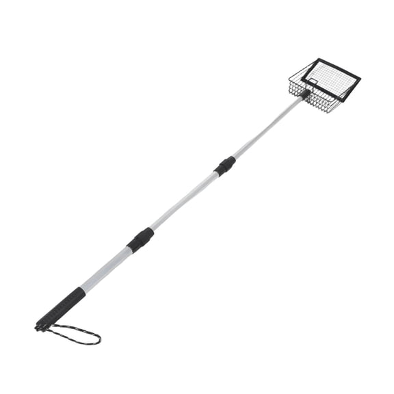 MOKKHNB Hollow Metal Stove Ash Scoop with 3-Section Adjustable Handle