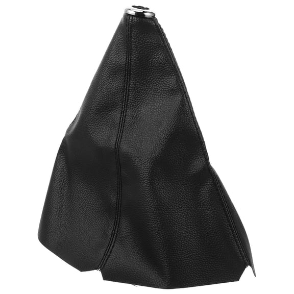 MOKKHNB Universal Black PU Gear Shift Boot Cover for Car, and Stylish Protective Sleeve