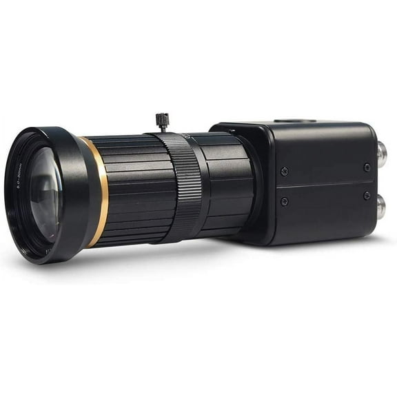 MOKOSE SDI Camera, HD-SDI 2 MP 1080P HD Digital CCTV Security Camera, 1/2.8 High Sensitivity Sensor CMOS with 5-50mm Manual Varifocal HD Lens