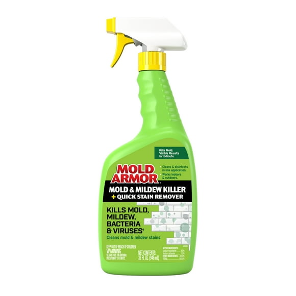 MOLD ARMOR Mold and Mildew Killer + Quick Stain Remover, 32 oz