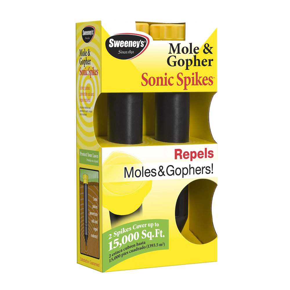 MOLE&GOPHER SONIC SPIKES Pkg of 5