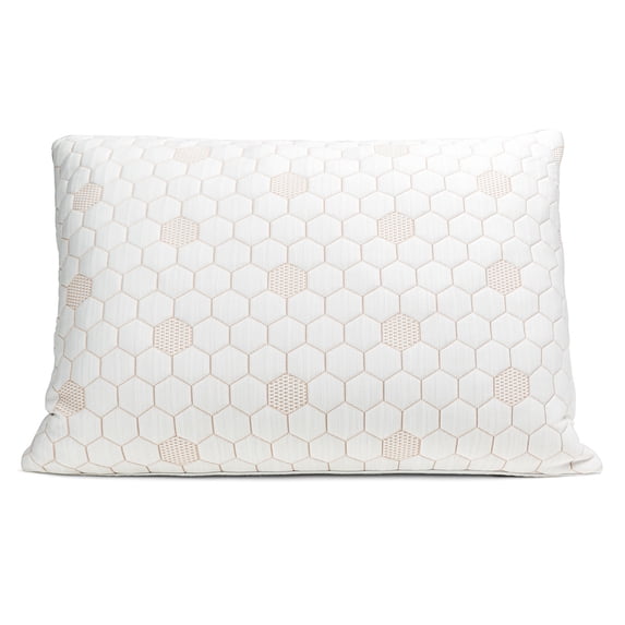 MOLECULE CopperWELL Cooling Gel Memory Foam Adjustable Pillow, King