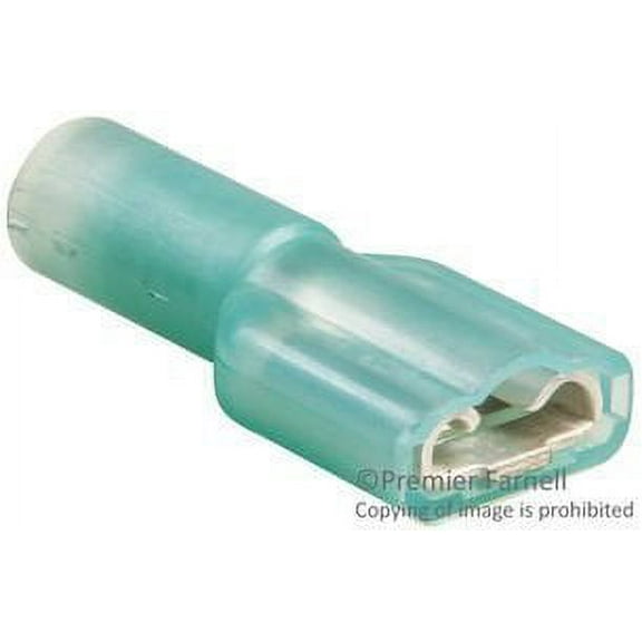 MOLEX 19005-0005 TERMINAL, FEMALE DISCONNECT, 0.25IN BLUE (10 pieces)