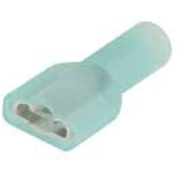 MOLEX 19005-0005 TERMINAL, FEMALE DISCONNECT, 0.25IN BLUE (5 pieces)