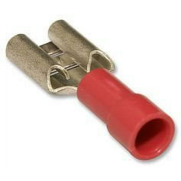 MOLEX 19017-0014 TERMINAL, FEMALE DISCONNECT, 0.25IN, RED (100 pieces)