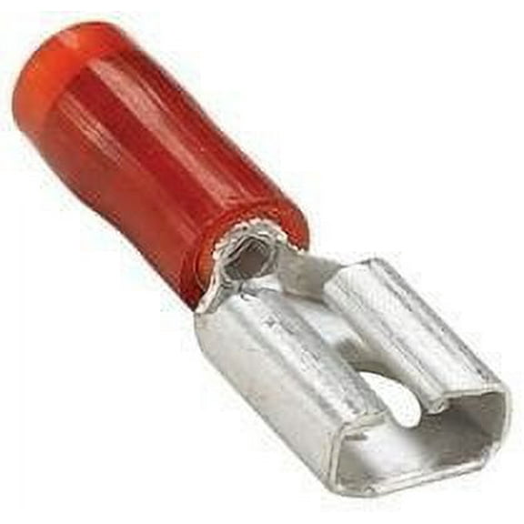 MOLEX 19019-0012 TERMINAL, FEMALE DISCONNECT, 0.25IN, RED (10 pieces)