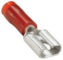 MOLEX 19019-0012 TERMINAL, FEMALE DISCONNECT, 0.25IN, RED (100 pieces)
