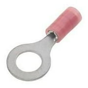 MOLEX 19071-0178 TERMINAL, RING TONGUE, #8, CRIMP, RED 10 pieces