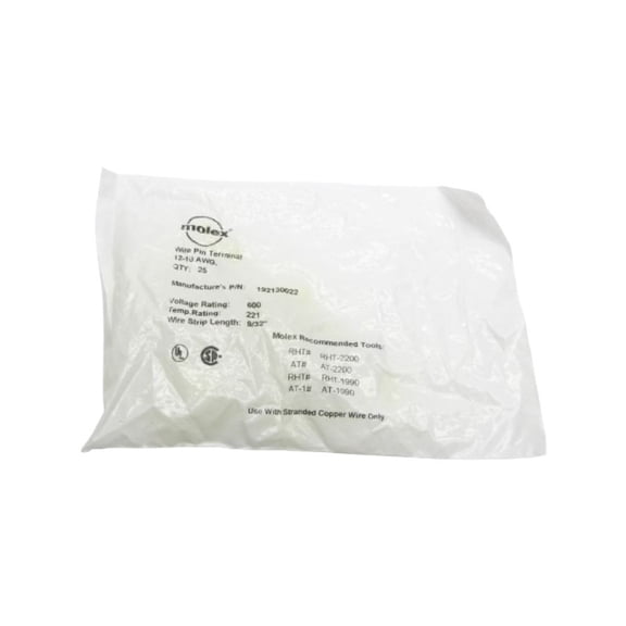 MOLEX 192130022 (PKG OF 25) NSMP