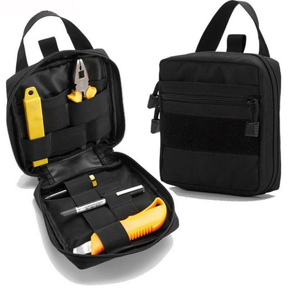 MOLLE Admin Pouch Belt EDC Tool Organizer Zippered Utility Small Waist Pack