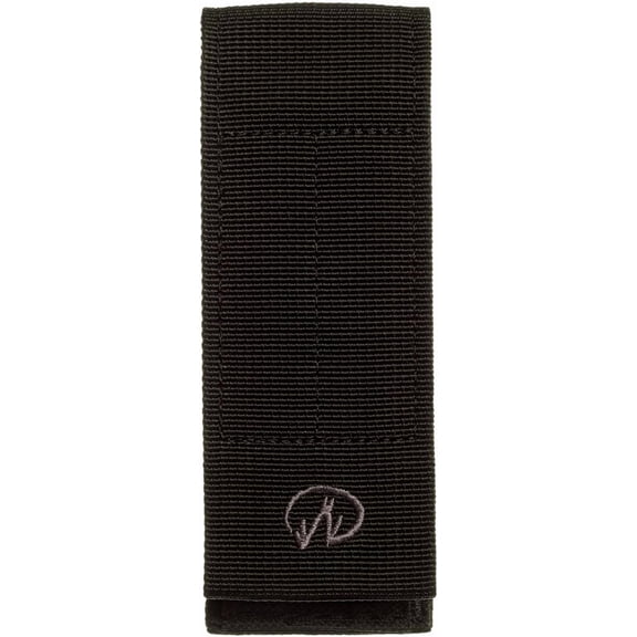 MOLLE Large Nylon Sheath with Pockets, Black