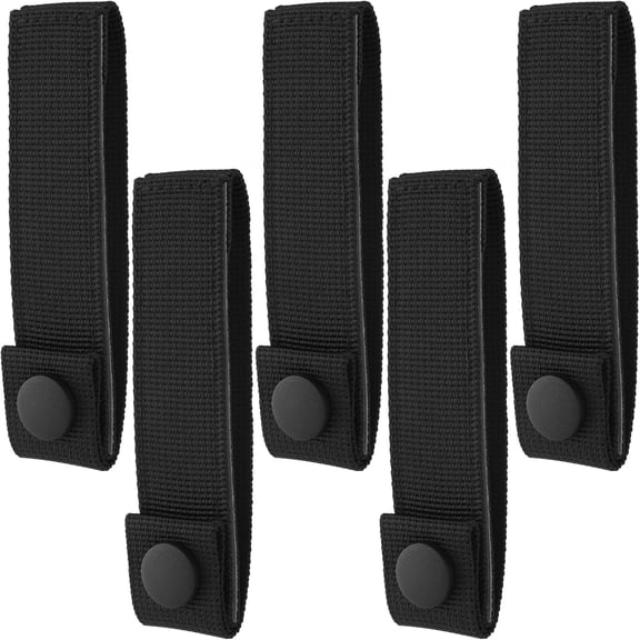MOLLE Webbing Attachment Straps Nylon Snap Connector Accessories 5 Pack