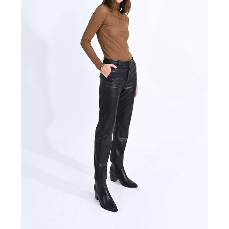 Molly faux leather trousers outlet