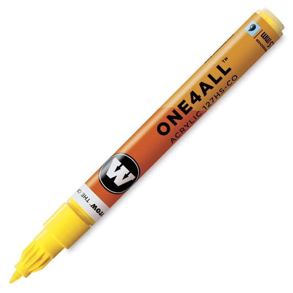 MOLOTOW 1.5mm Crossover Tip Acrylic Pump Marker Zinc Yellow (006)