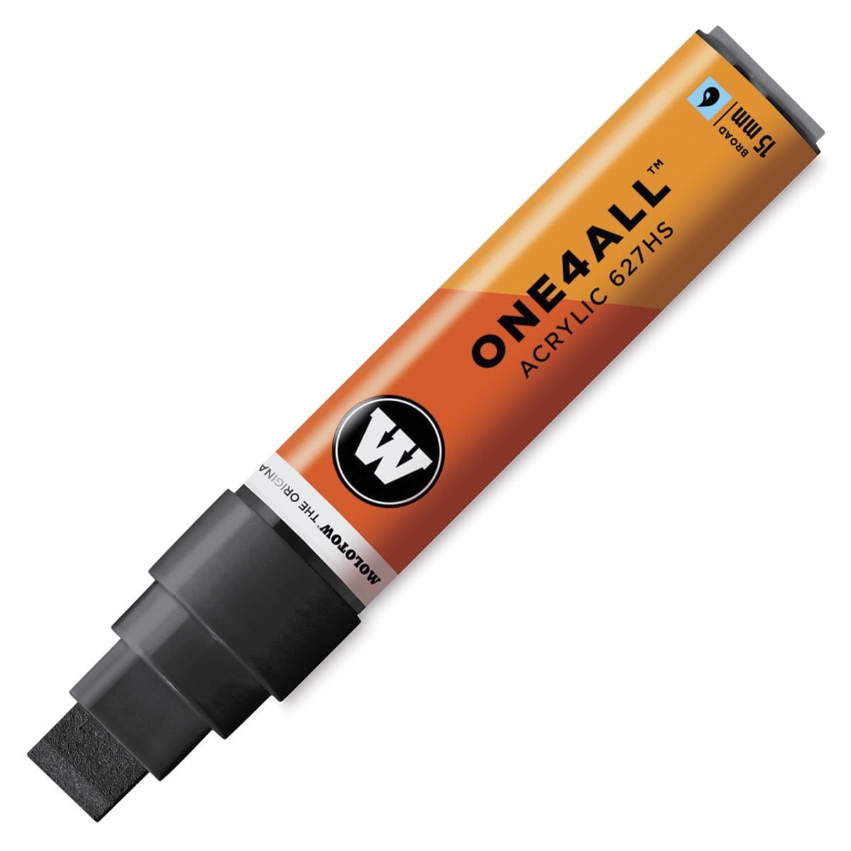 MOLOTOW 15mm Wide Tip Acrylic Pump Marker Signal Black