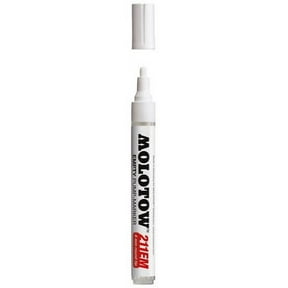 MOLOTOW 15mm Wide Tip Acrylic Pump Marker Signal White