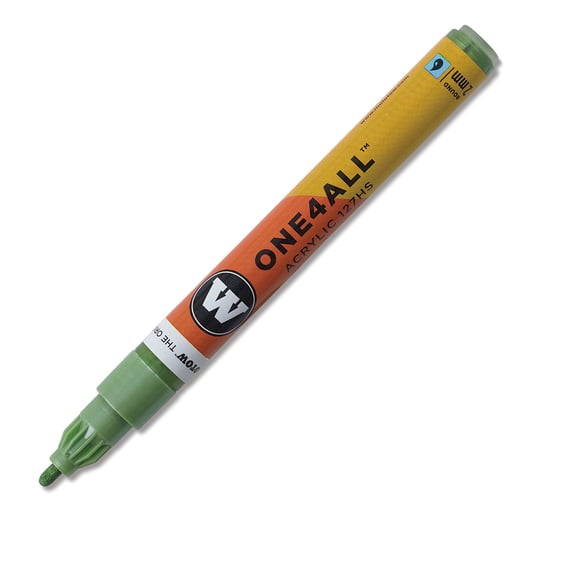 MOLOTOW 2mm Fine Tip Acrylic Pump Marker Metallic Light Green