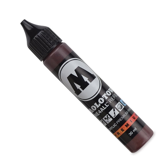MOLOTOW 30ml Acrylic Marker Refill Hazelnut Brown