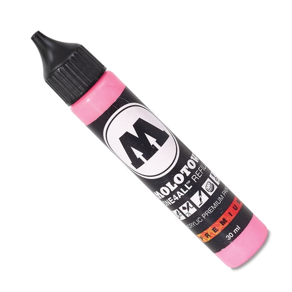 MOLOTOW 30ml Acrylic Marker Refill Neon Pink