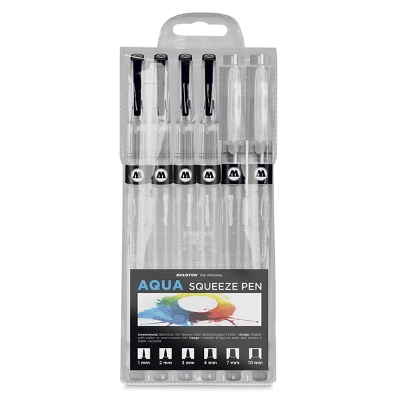 MOLOTOW Aqua Squeeze Pen 6-Set