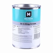 MOLYKOTE 55 O-Ring Grease 1kg 35.27oz Silicone Lubricant for Seals Outstanding Oxidation and Corrosion Resistance Wide Service Temperature Range Plastic and Elastomer Compatibility