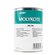 MOLYKOTE PG-54 شحوم 1 كجم 35.27 أوقية مواد تشحيم عالية الأداء ، مقاومة أكسدة ممتازة ، احتكاك منخفض ونطاق درجة حرارة واسعة للبلاستيك واللدائن