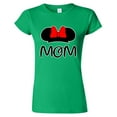 thumbnail image 1 of MOM Cartoon T-Shirt Minnie mouse Ears Printed Tee Color Irish Green X-Large, 1 of 2