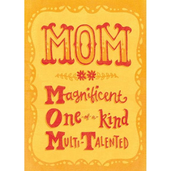 Pre-Owned MOM Magnificent One of a Kind Multi talented HB Paperback