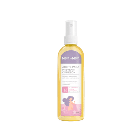 MOM TO MOM ACEITE PARA PREVENIR COMENZ?N ETAPA A ELASTICIDAD INICIAL 1-5 MESES EMBARAZO 125 ML