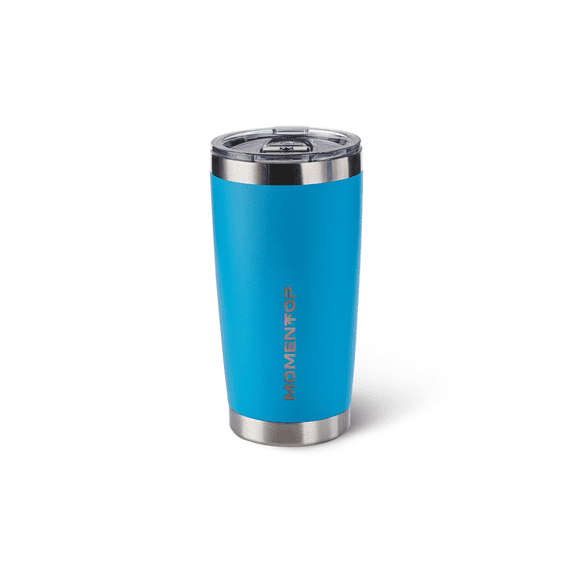 MOMENTOP Tumblers for Drinks and Cocktails. Blue 20 oz