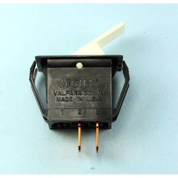 MOMETARY .C. Door Lever Rocker Paddle Switch, 16A @ 125 VAC; Compatible with McGill