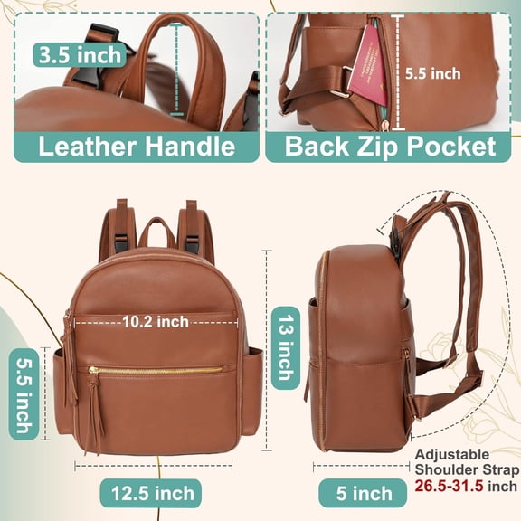 MOMINISDE Mini Diaper Bag Backpack